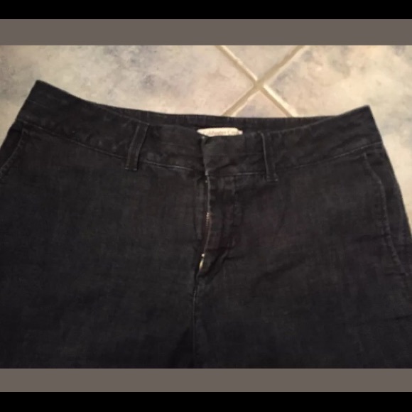 Coldwater Creek Dark Natural Fit Jean Trouser 8 - Picture 3 of 5